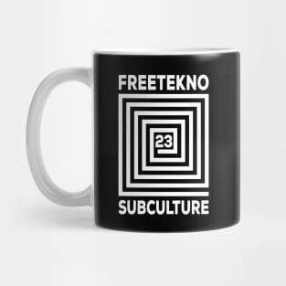 Freetekno 23 Subculture Mug